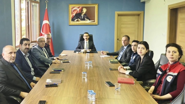 Saraydüzü'nde Afet ve Acil Durum Koordinasyon Kurulu Toplantısı yapıldı