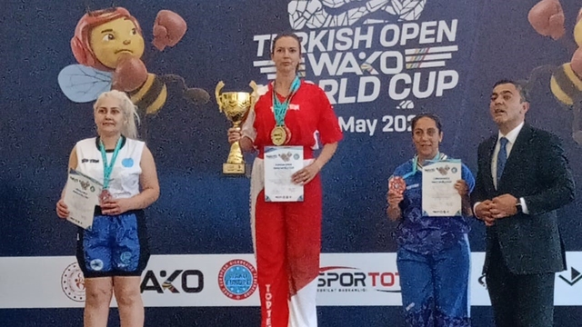 Sandıklılı sporcudan Kick Boks Kupası'nda büyük başarı