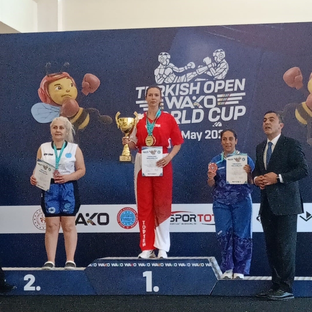 Sandıklılı sporcudan Kick Boks Kupası'nda büyük başarı