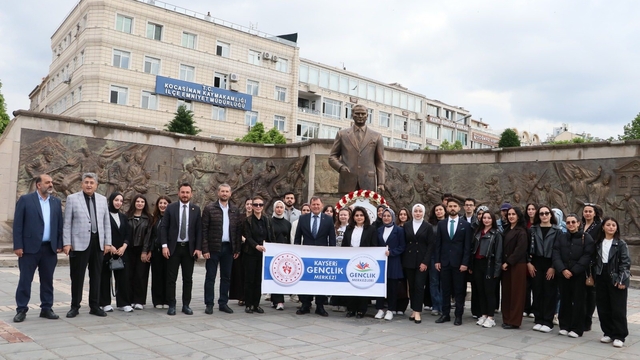 Kayseri'de Gençlik Haftası 107. yıl dönümü kutlamaları başladı
Kayseri Gençlik ve Spor İl Müdürü Ali İhsan Kabakcı:
"Kayseri'de dolu dolu programımız var"