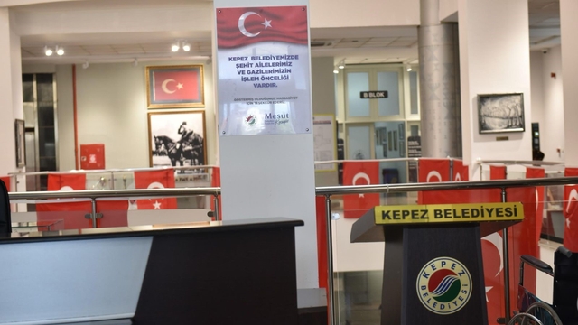 Kepez'de şehit ve gazi yakınlarına öncelik