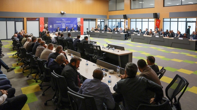 Erzincan'da Köylere Hizmet Götürme Birliği Meclis Toplantısı yapıldı