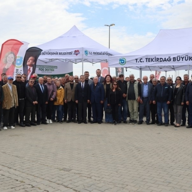 Sebze üreticilerine yarım milyon fide