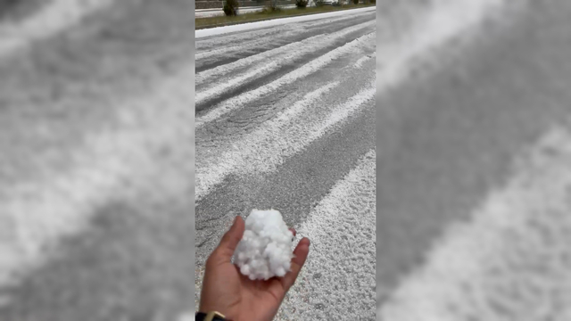 Malatya'da dolu yağışı etkili oldu