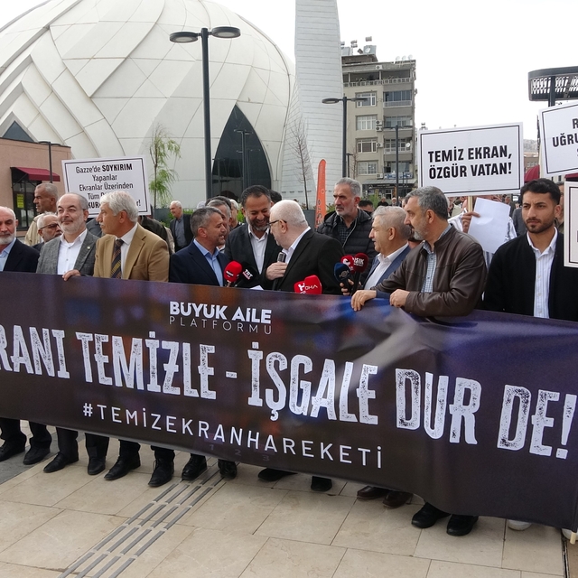 Adıyaman'da ekranlara dikkat çekildi