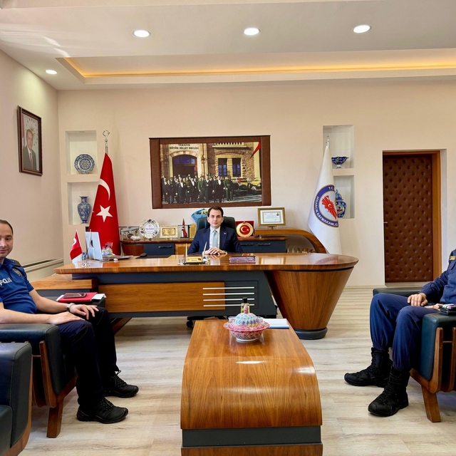 Hisarcık'ta asayiş toplantısı yapıldı