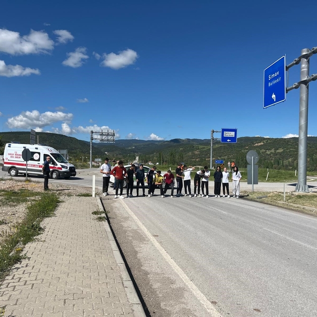 Hisarcık'ta Atatürk Koşusu düzenlendi