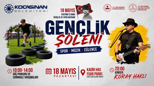 Başkan Çolakbayrakdar'dan gençlik şölenine davet
Başkan Çolakbayrakdar: "Gençliğe yapılan yatırım, geleceğe yapılan en büyük yatırımdır"
