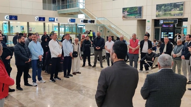 Sinoplu hacı adayları dualarla kutsal topraklara uğurlandı