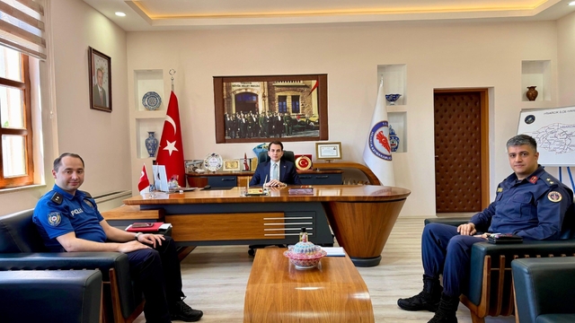Hisarcık'ta asayiş toplantısı yapıldı