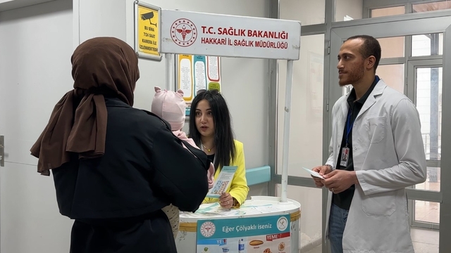 Yüksekova'da "sessiz tehlike" mesaisi: Her 100 kişiden biri risk altında