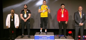 Haliliyeli sporcu  Avrupa üçüncüsü oldu