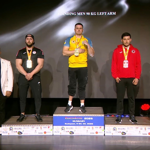 Haliliyeli sporcu  Avrupa üçüncüsü oldu
