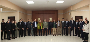 HSK Başkanvekili Aydoğdu ve beraberindeki heyetten Ahlat Adliyesi'ne ziyare...