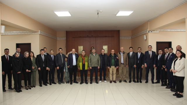 HSK Başkanvekili Aydoğdu ve beraberindeki heyetten Ahlat Adliyesi'ne ziyaret