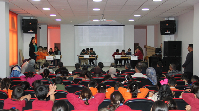 Karlıova'da ilkokullar arası bilgi yarışması düzenlendi