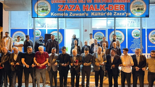 Çermik'te Zaza Dili ve Kültürü Derneği açıldı