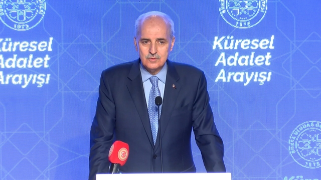 TBMM Başkanı Kurtulmuş: Vahşi kapitalizmin elinde gaddar bir ekonomik silaha dönüştüğünü görüyoruz
