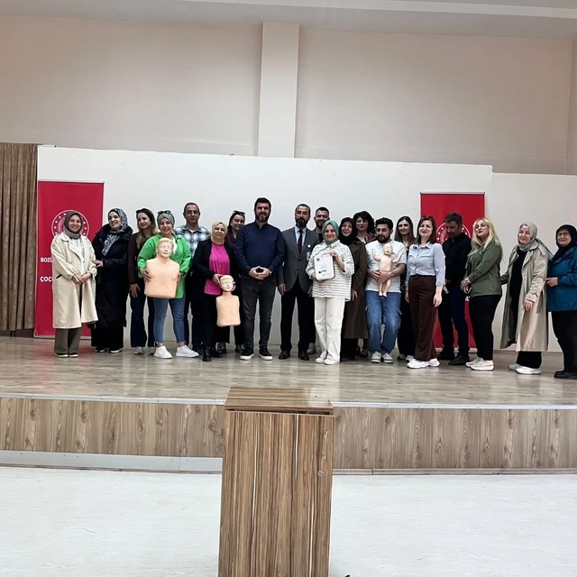 Bilecik'te ilk yardım uygulamaları anlatıldı