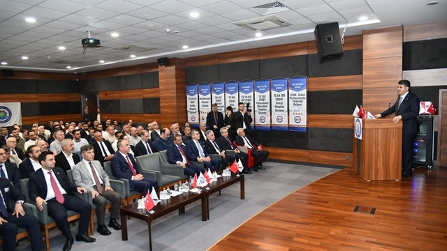 Tekirdağ'da Kilis Polateli Şahinbey OSB yatırımcı bilgilendirme toplantısı düzenlendi