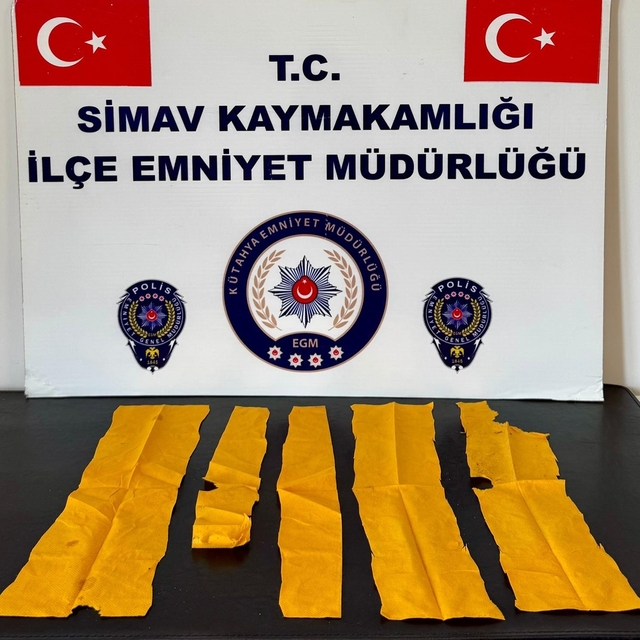 Simav'da uyuşturucu operasyonu: 3 gözaltı