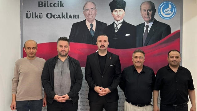 Bilecik'te esnaf odalarından Ülkü Ocakları'na buluşma