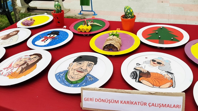 Vize'de Geri Dönüşüm Sergisi açıldı