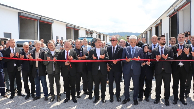 Cumayeri'nde karma sanayi sitesi dualarla açıldı