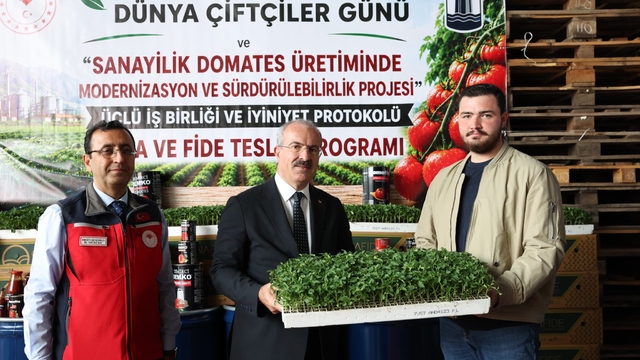 Çanakkale'de üreticiye destek ve proje bitmiyor
804 bin adet domates fidesi dağıtıldı