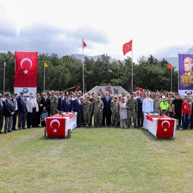 İskenderun'da engelli bireyler temsili askerlik töreninde yemin etti