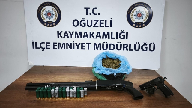 Gaziantep'te düzenlenen uyuşturucu operasyonunda 1 şüpheli yakalandı