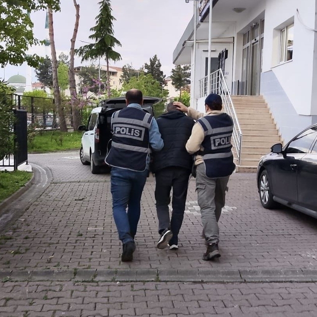 Bafra'da 8 yıl hapis cezalı firari yakalandı