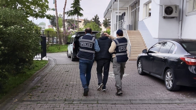 Bafra'da 8 yıl hapis cezalı firari yakalandı