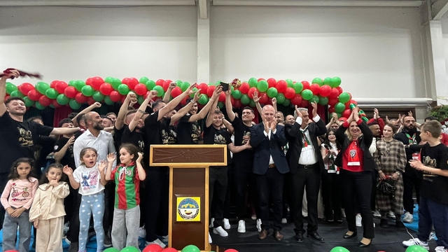 Osmanelispor'dan şampiyonluk kutlaması