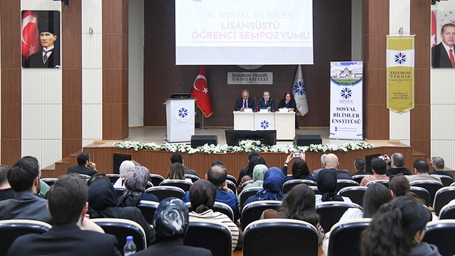 ETÜ'de III. Sosyal Bilimler lisansüstü öğrenci sempozyumu düzenlendi