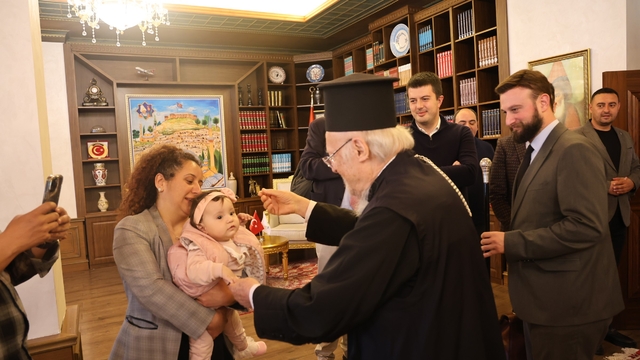Fener Rum Patriği Bartholomeos Nevşehir'de temaslarda bulundu