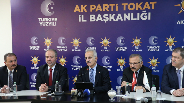 Ulaştırma ve Altyapı Bakanı Uraloğlu, Tokat'ta konuştu: