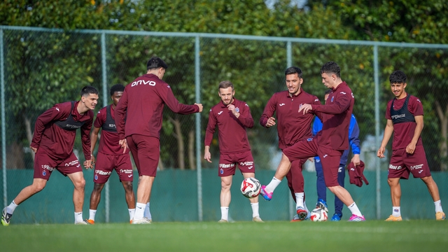 Trabzonspor, Gençlerbirliği maçının hazırlıklarını tamamladı