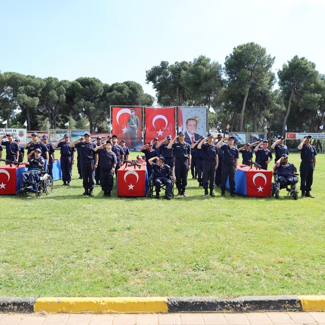 Aydın'da 22 özel birey askerlik yemini etti