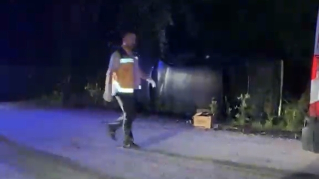 Düzce'de otomobil yan yattı: 5 yaralı
