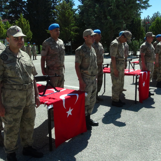 Kilis'te engelli bireyler, 1 gün için asker oldu