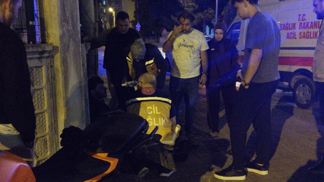 İnegöl'de duvara çarpan motosikletin sürücüsü yaralandı
