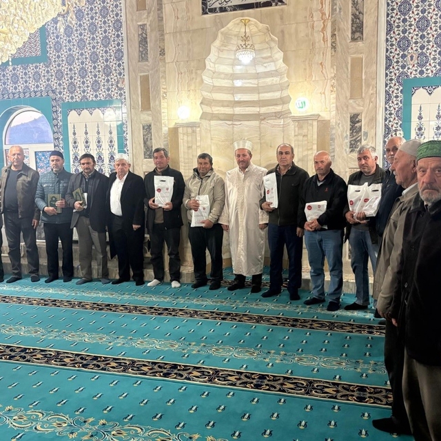 İl Müftüsü Dilek sabah namazı buluşmasına katıldı