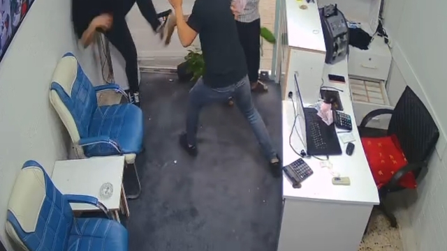 Hatay'da döviz bürosundaki silahlı saldırının görüntüleri ortaya çıktı