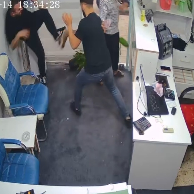 Hatay'da döviz bürosundaki silahlı saldırının görüntüleri ortaya çıktı