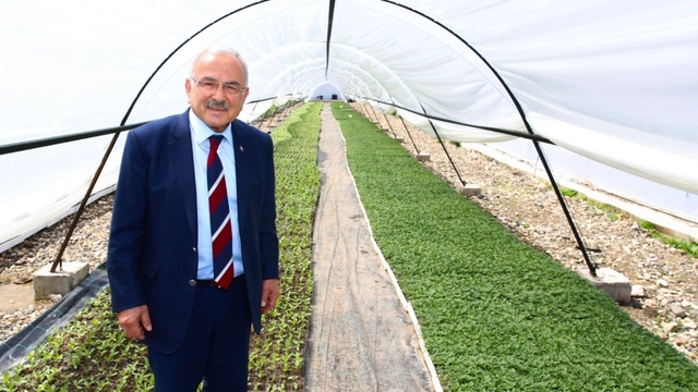 Başkan Güler: "Kendi ürettiğimiz çiçekler ile şehrimizi güzelleştiriyoruz"