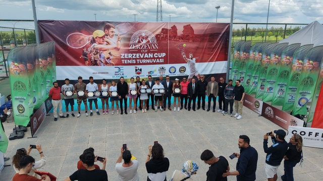 Diyarbakır'da yapılan "2. Zerzevan Cup 2026 Büyükler Bahar Kupası" sona erdi