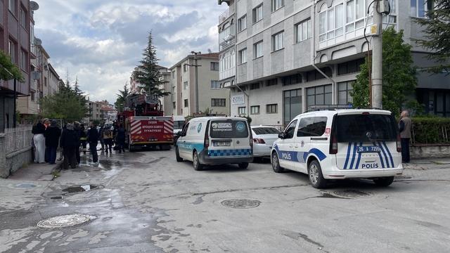 Eskişehir'de çıkan yangında bir kişi dumandan etkilendi