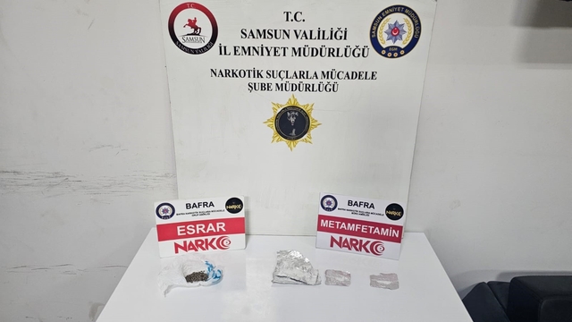 Bafra'da uyuşturucu operasyonunda 1 tutuklama