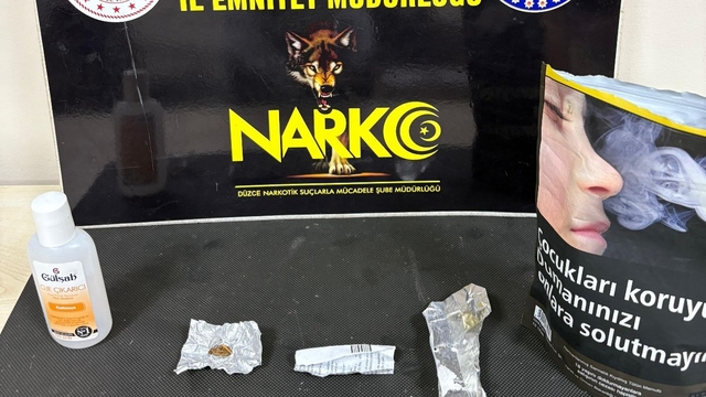 Düzce'de uyuşturucu operasyonunda 2 zanlı tutuklandı